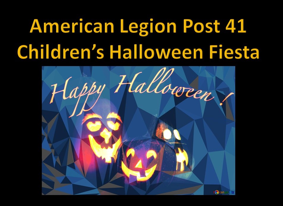 American Legion Post 41 Children's Halloween Party